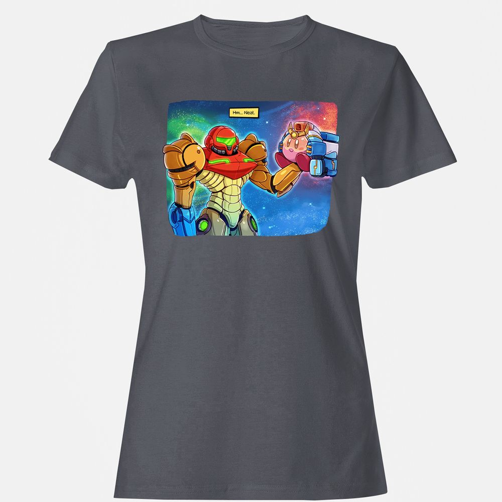 Women's T-Shirt - 831N85AQ - Dark Heather - 5