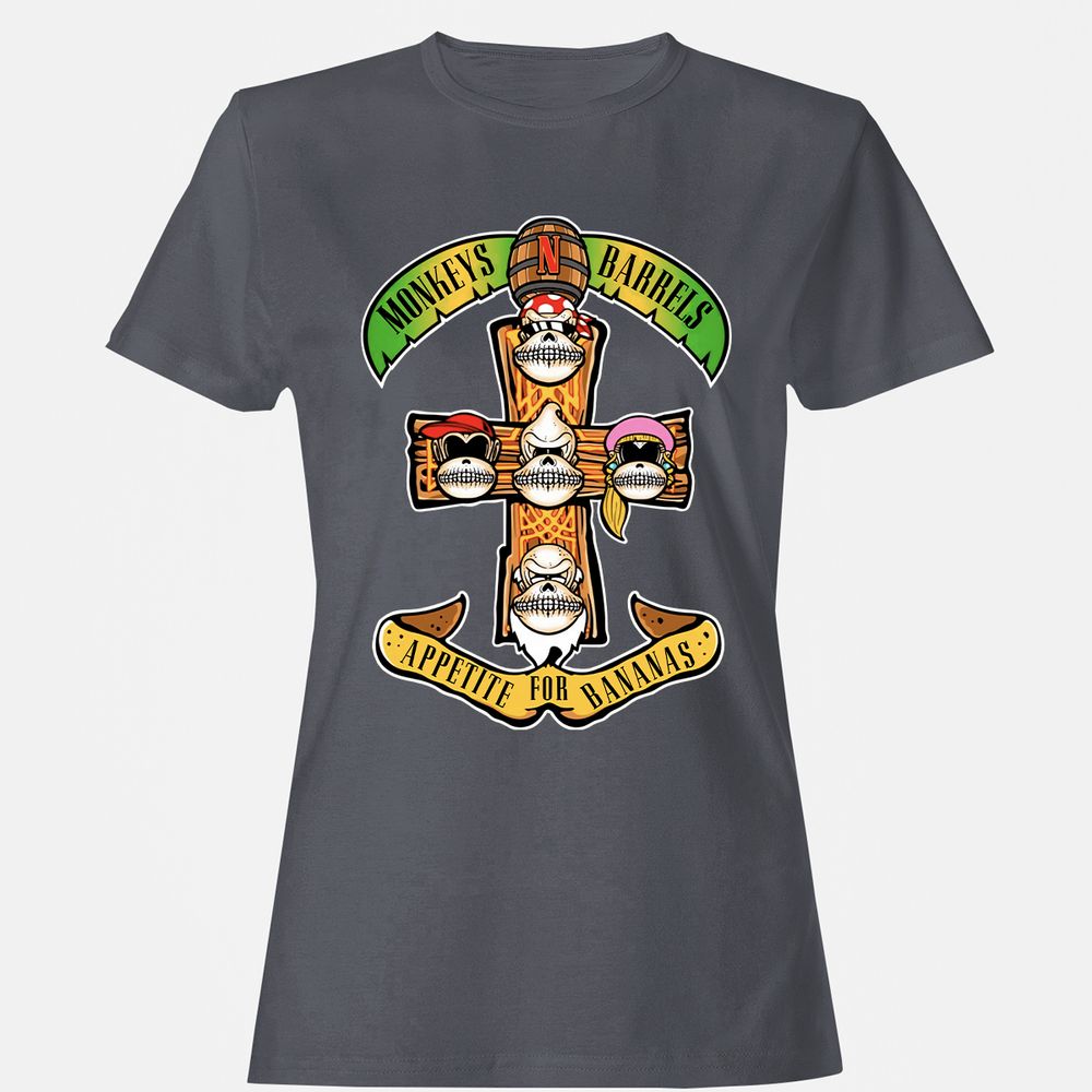 Women's T-Shirt - XZMLWN6G - Dark Heather - 5