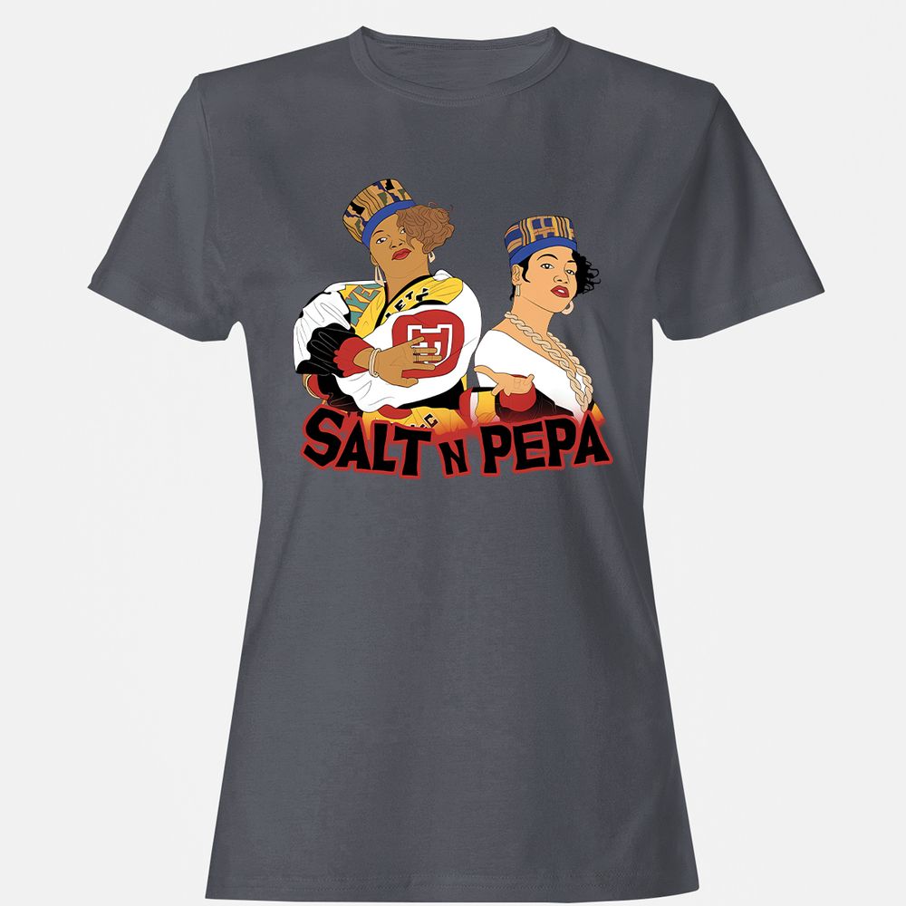 Women's T-Shirt - White - Dark Heather - 5