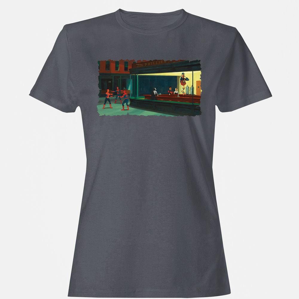 Women's T-Shirt - 3CV5GW8K - Dark Heather - 5