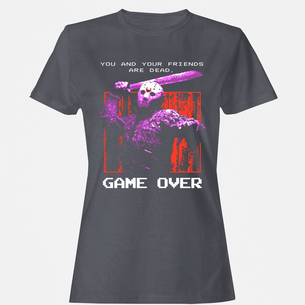 Women's T-Shirt - SSUBB9QR - Dark Heather - 5