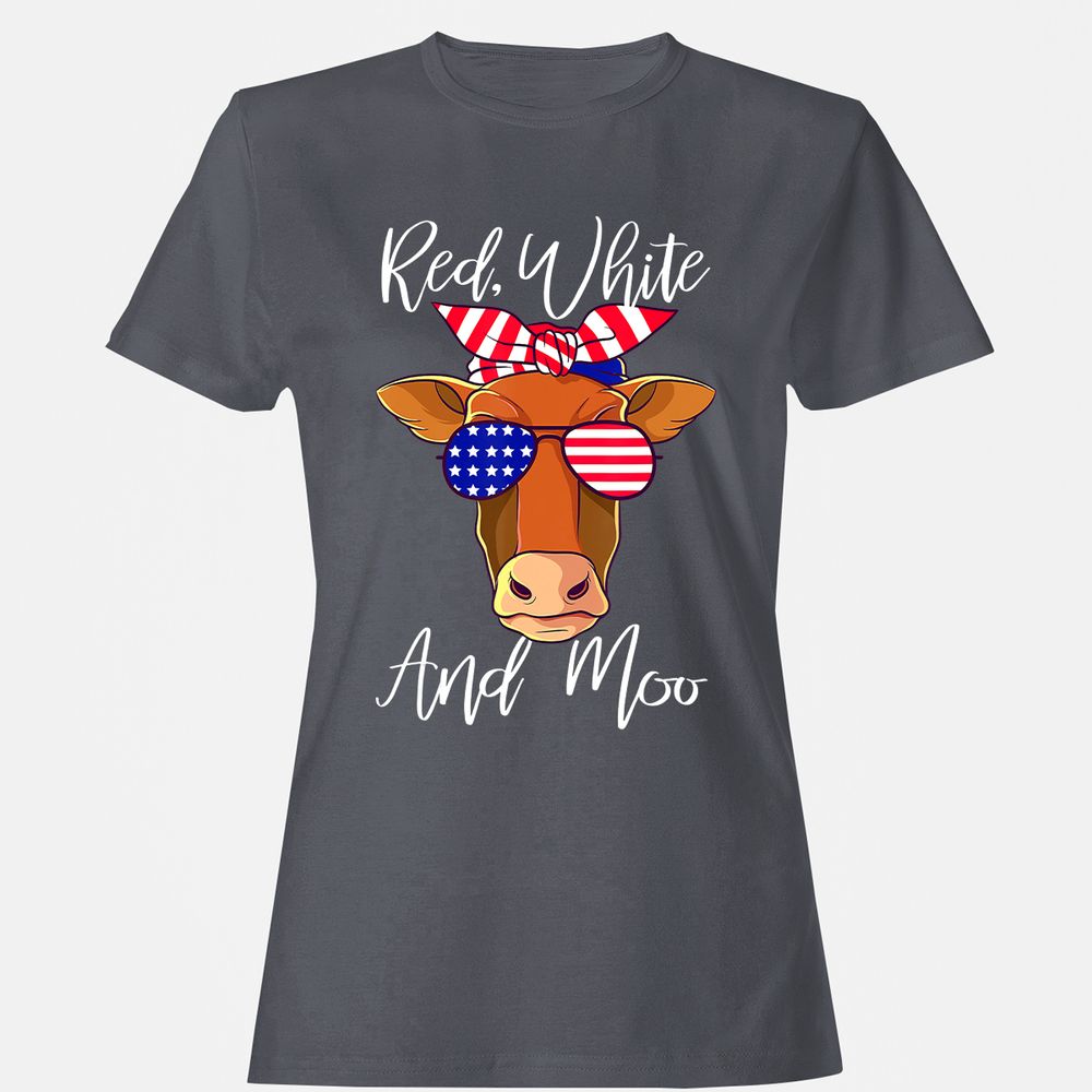 Women's T-Shirt - 7YH45XWV - Dark Heather - 5