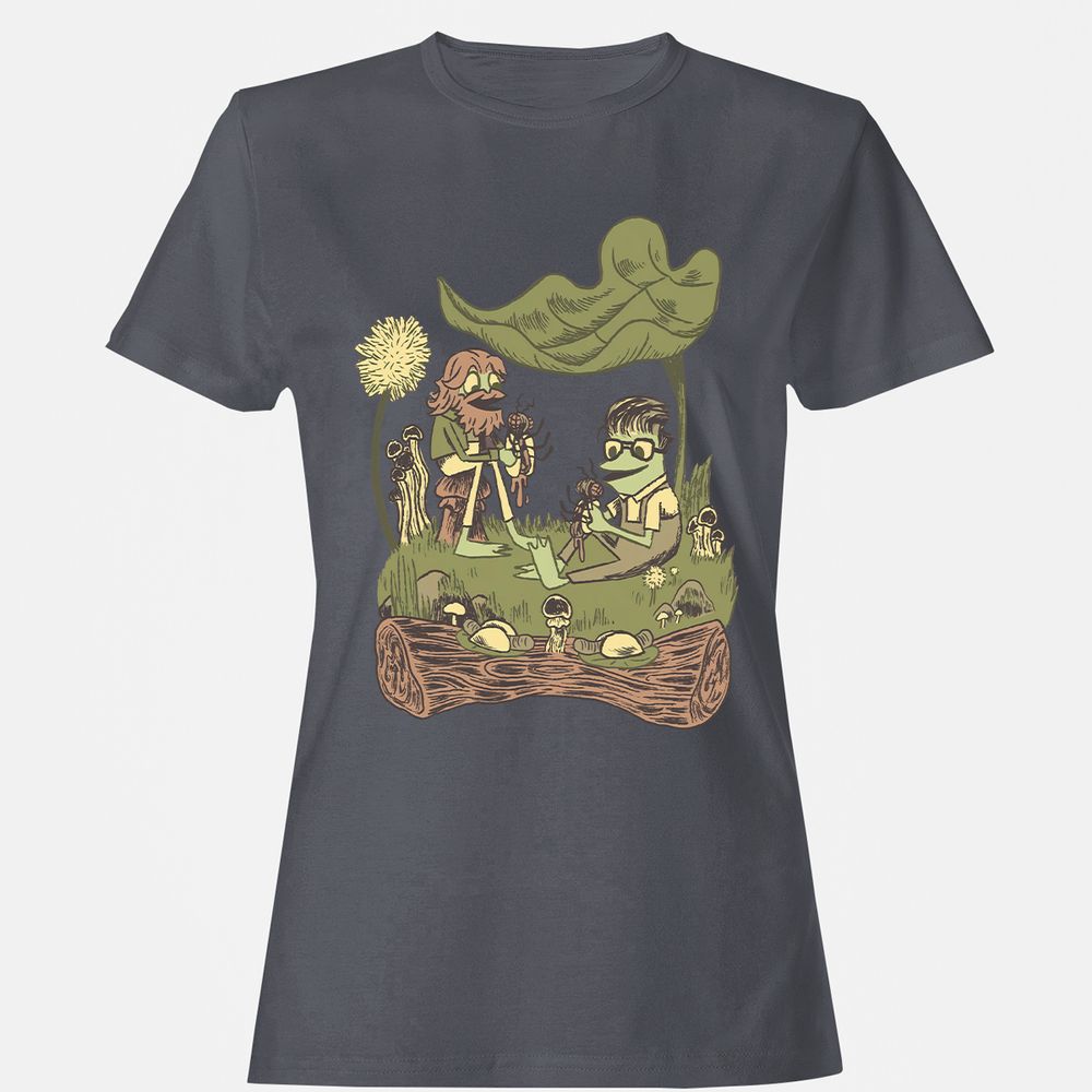 Women's T-Shirt - KBNPNY69 - Dark Heather - 5