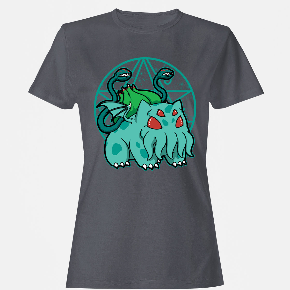 Women's T-Shirt - 3KDT9EDN - Dark Heather - 5