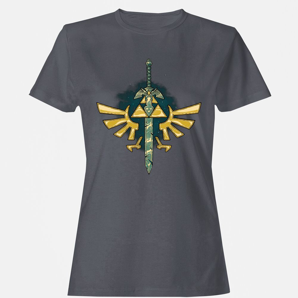 Women's T-Shirt - RB8SNQZJ - Dark Heather - 5