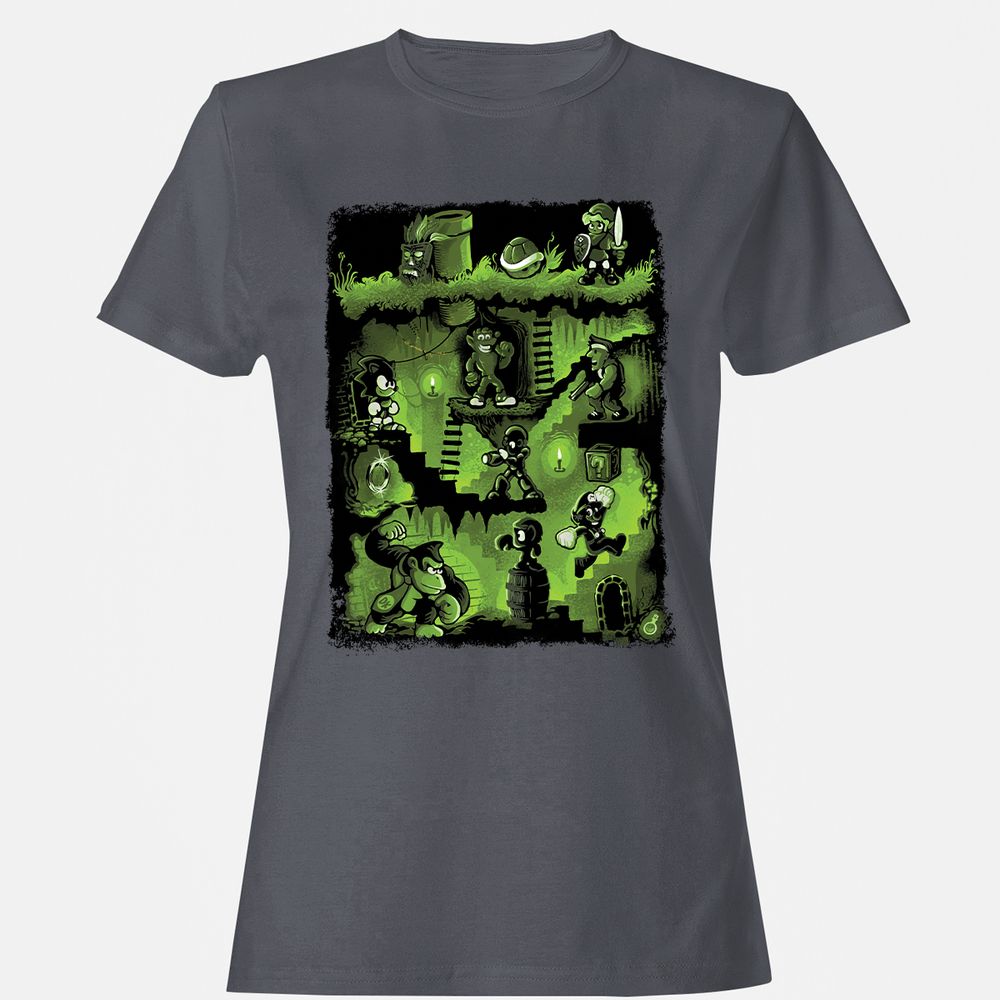 Women's T-Shirt - US6NKD1D - Dark Heather - 5