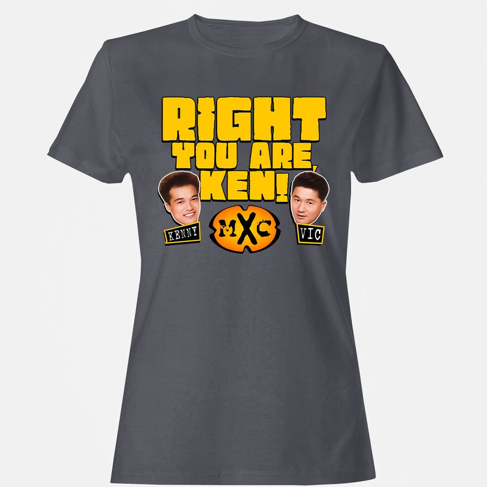 RIGHT YOU ARE, KEN! - Dark Heather - 5