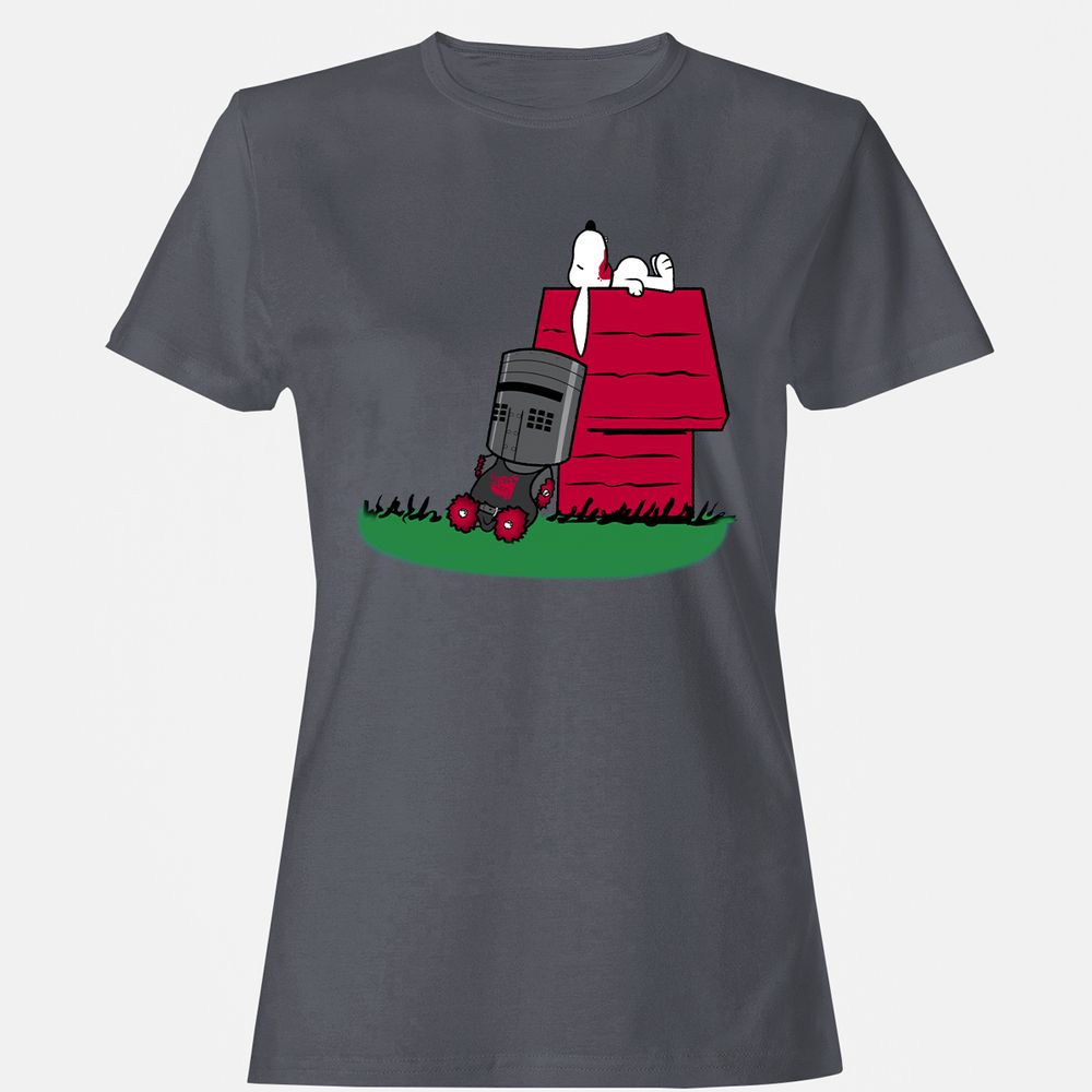 Women's T-Shirt - 5K46EL8A - Dark Heather - 5
