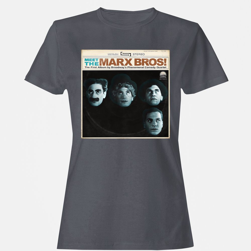 Women's T-Shirt - HZ1AEEFL - Dark Heather - 5