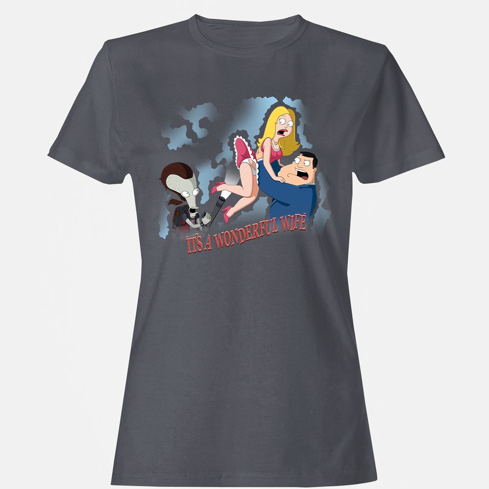 Women's T-Shirt - 6W54NQDN - Dark Heather - 5