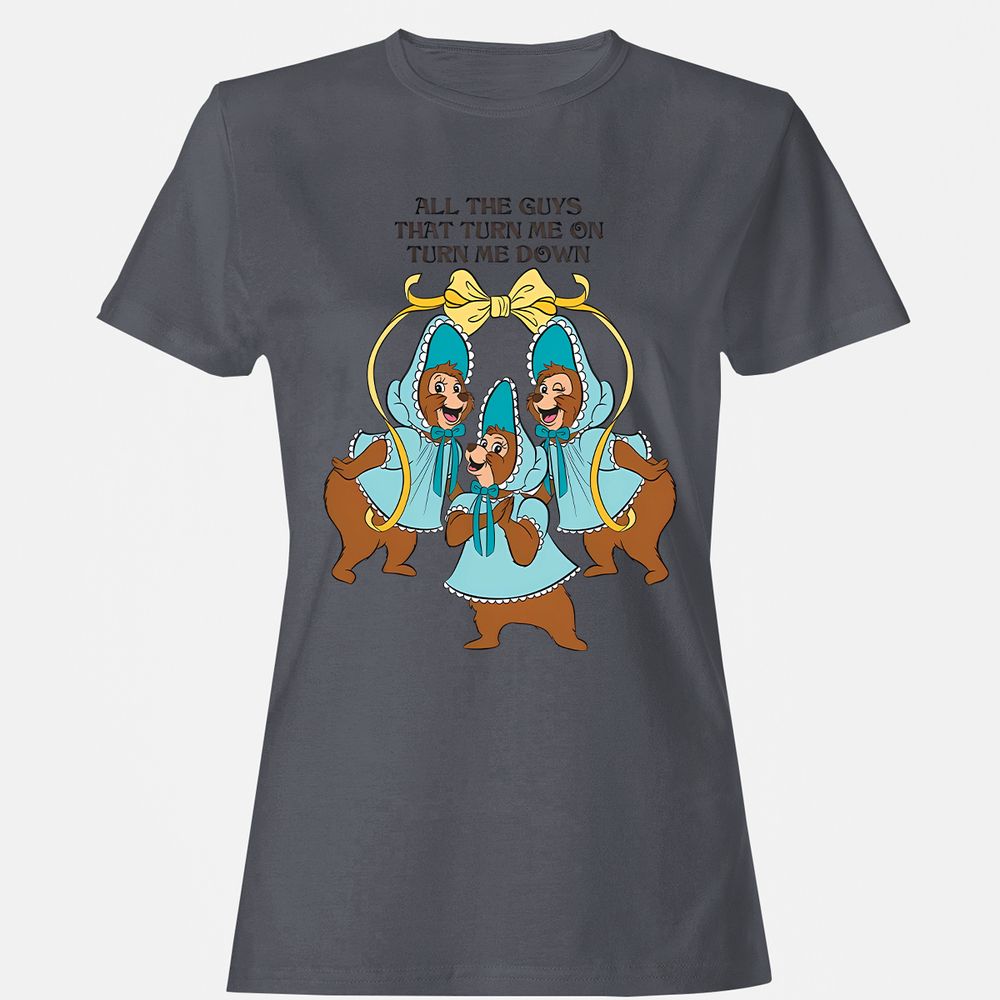 Women's T-Shirt - EU7HD1KR - Dark Heather - 5