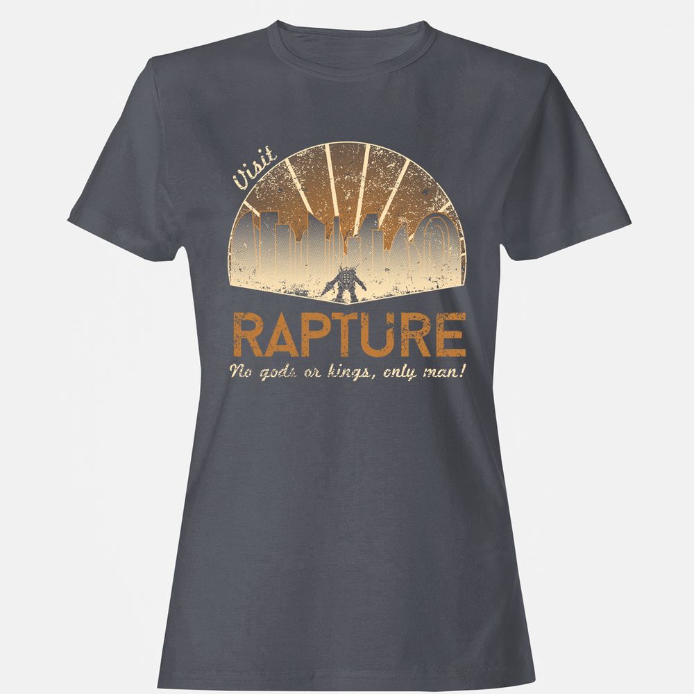 Women's T-Shirt - VJJFR4U6 - Dark Heather - 5