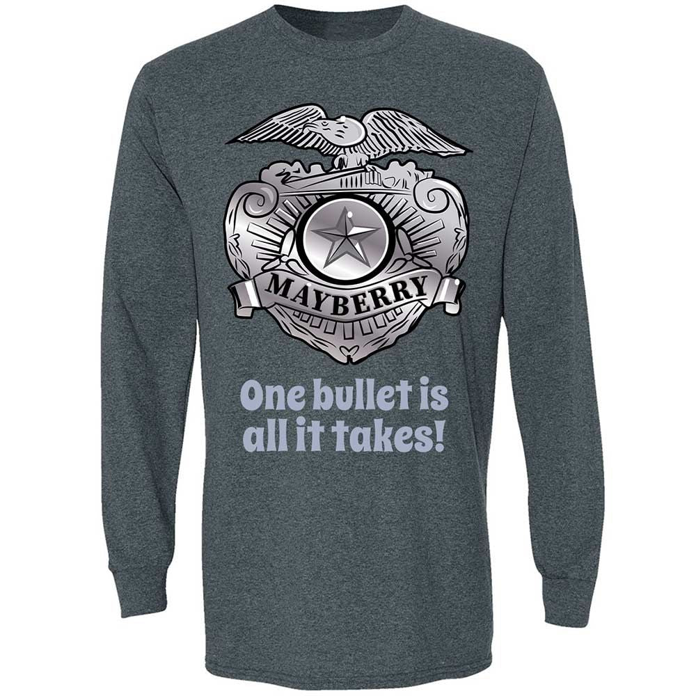Long Sleeve T-Shirt - 7FZDRQZR - Dark Heather - 5