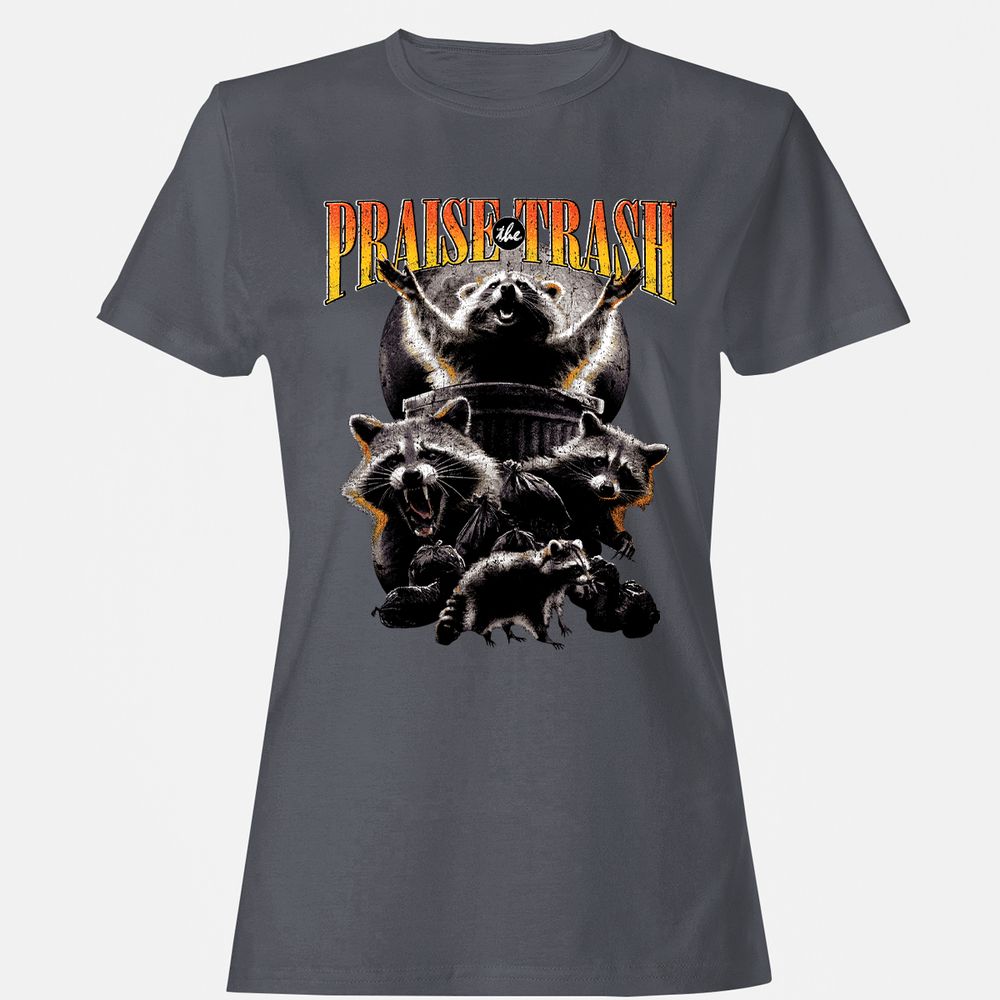 Women's T-Shirt - S5HHBF2G - Dark Heather - 5