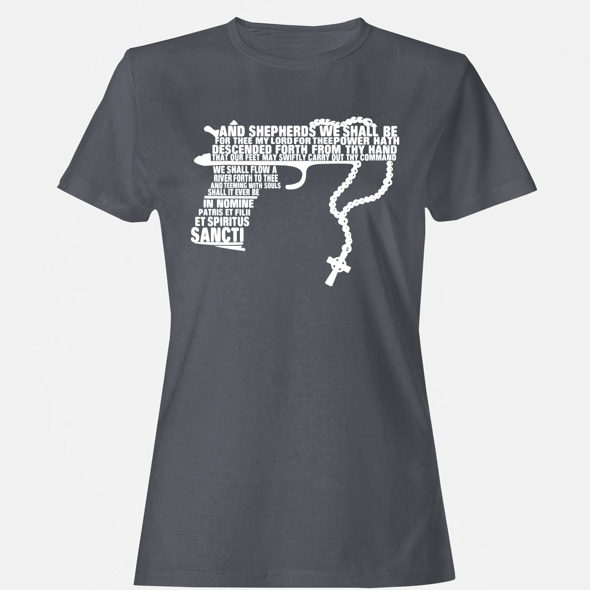 Women's T-Shirt - 6ZMWY9DY - Dark Heather - 5