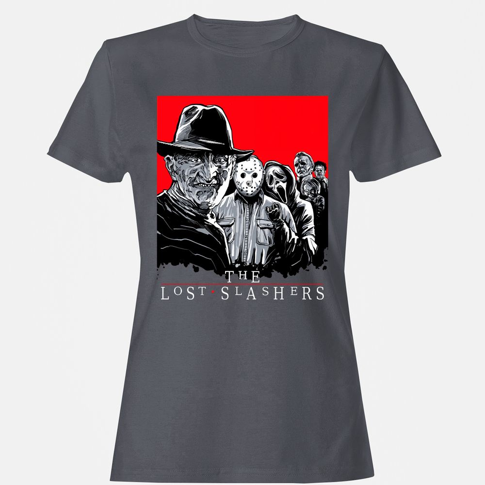 Women's T-Shirt - 876NX6NJ - Dark Heather - 5