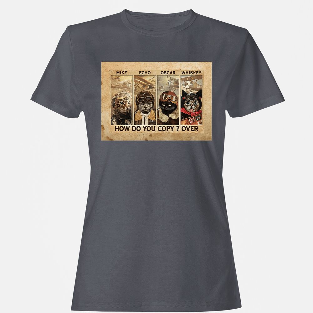 Women's T-Shirt - X96F68F6 - Dark Heather - 5