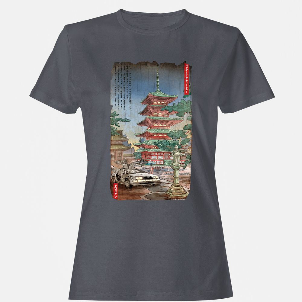 Women's T-Shirt - 4QBXT8YS - Dark Heather - 5