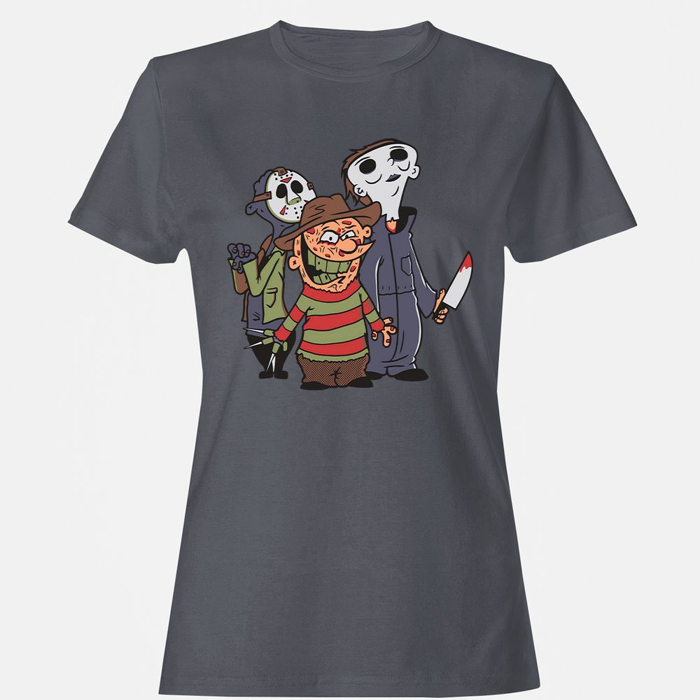 Women's T-Shirt - SL797E1Q - Dark Heather - 5