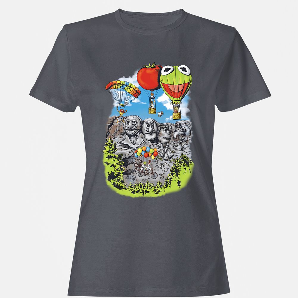 Women's T-Shirt - D9GFFX34 - Dark Heather - 5