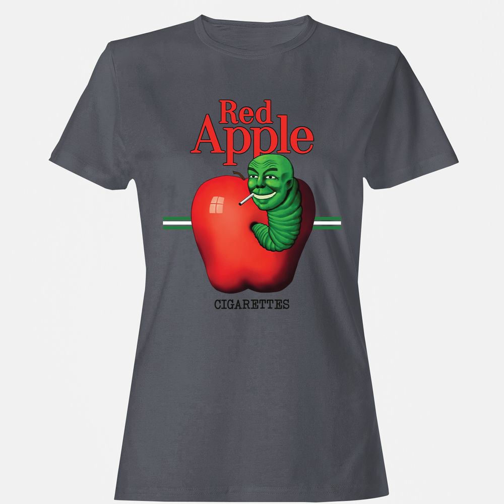 Women's T-Shirt - E77KJ6VR - Dark Heather - 5