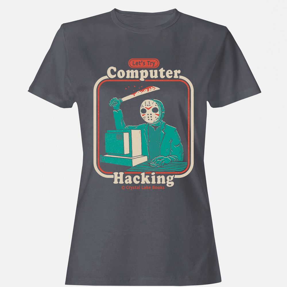 Women's T-Shirt - UYM2SH97 - Dark Heather - 5