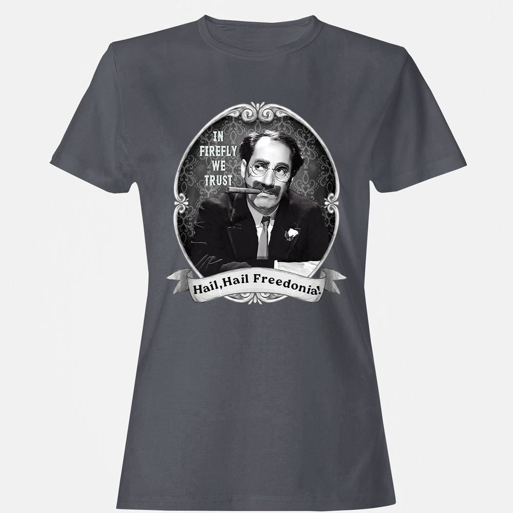 Women's T-Shirt - XEMV53HJ - Dark Heather - 5