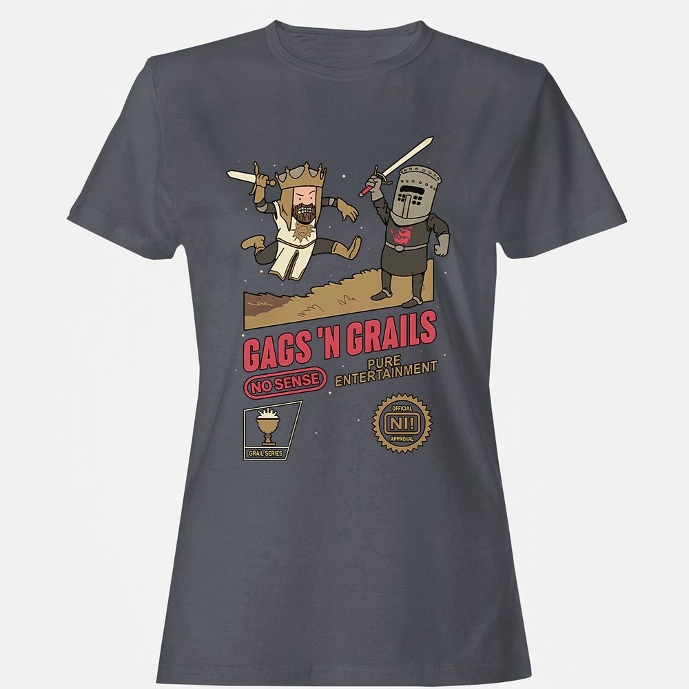 Women's T-Shirt - 182GME1N - Dark Heather - 5