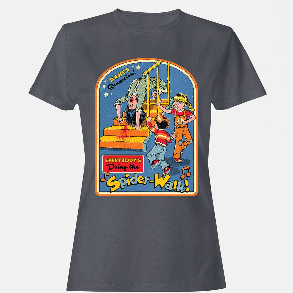 Women's T-Shirt - 5C9R85VL - Dark Heather - 5