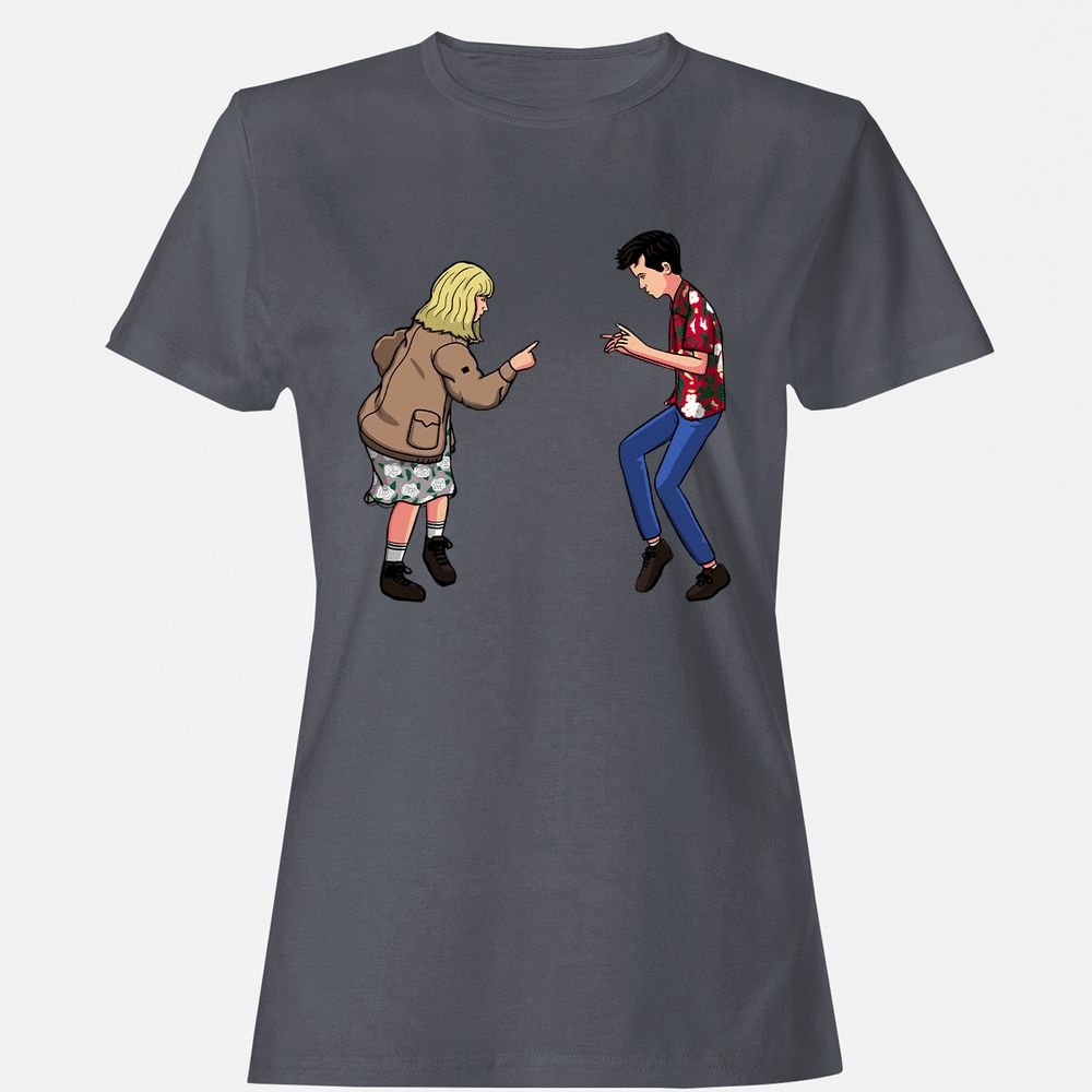 Women's T-Shirt - V34V9ZJ6 - Dark Heather - 5
