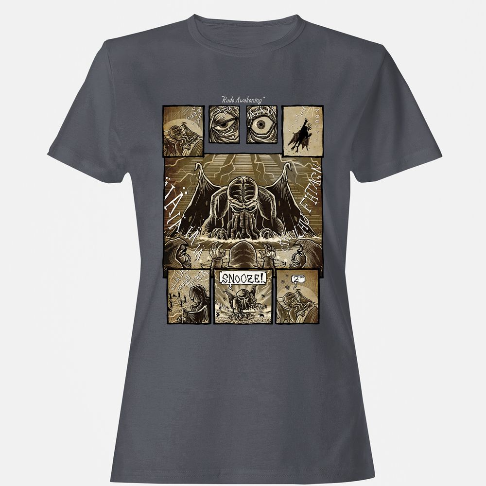 Women's T-Shirt - QQ2YNJD8 - Dark Heather - 5