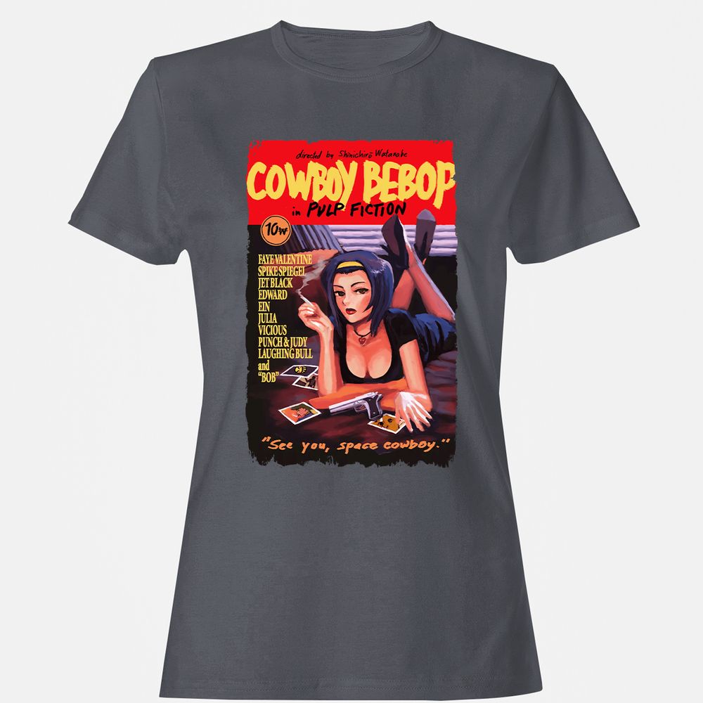 Women's T-Shirt - YDYHKUMD - Dark Heather - 5