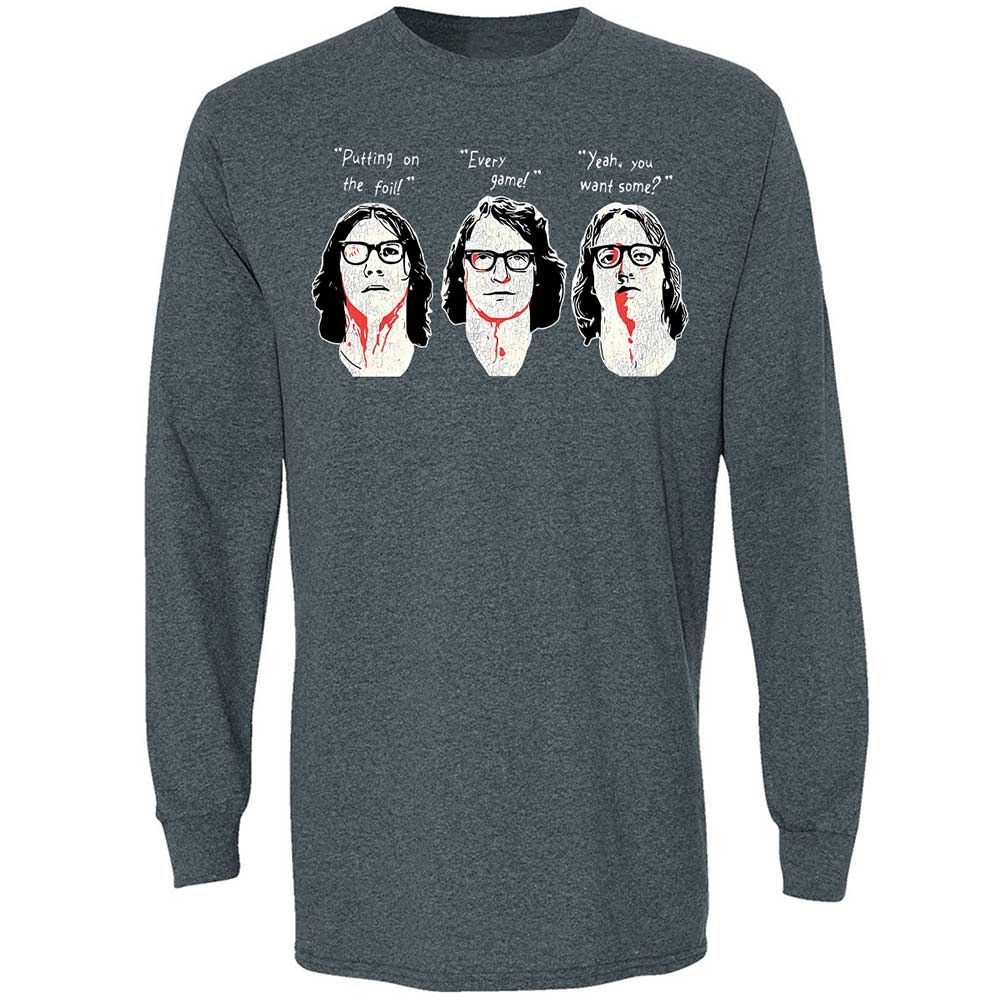 Long Sleeve T-Shirt - 16YE3LHU - Dark Heather - 5
