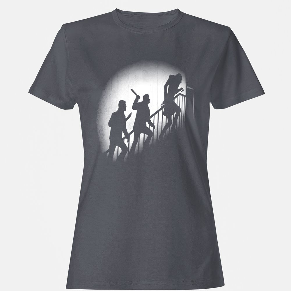 Women's T-Shirt - RE9SLX63 - Dark Heather - 5