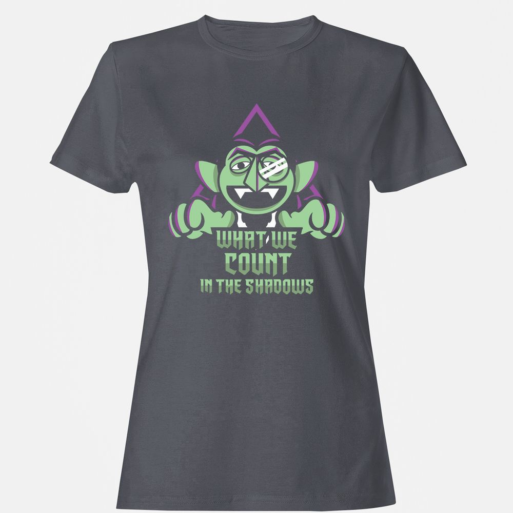 Women's T-Shirt - 11L7R1VQ - Dark Heather - 5