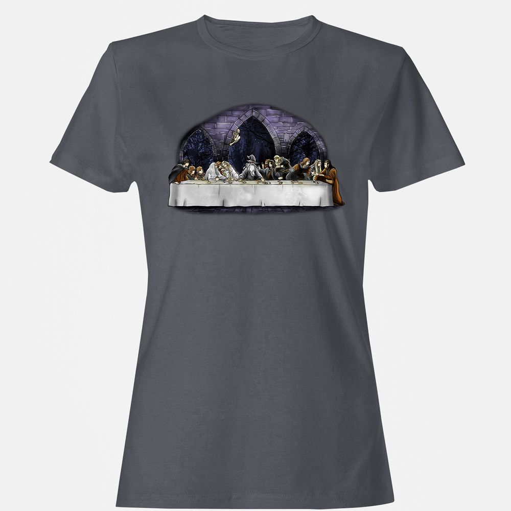 Women's T-Shirt - 74X7TGAZ - Dark Heather - 5