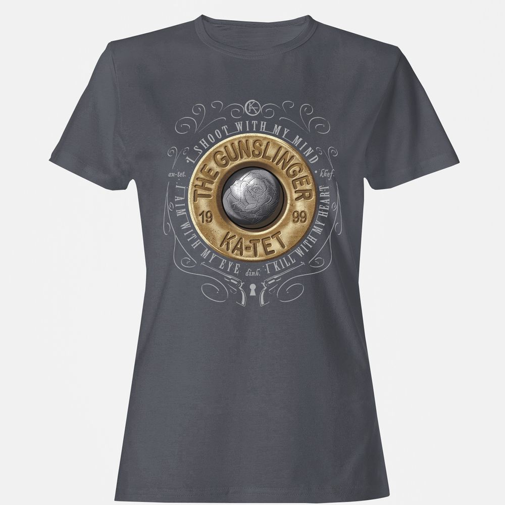 Women's T-Shirt - 7XUYXPV7 - Dark Heather - 5