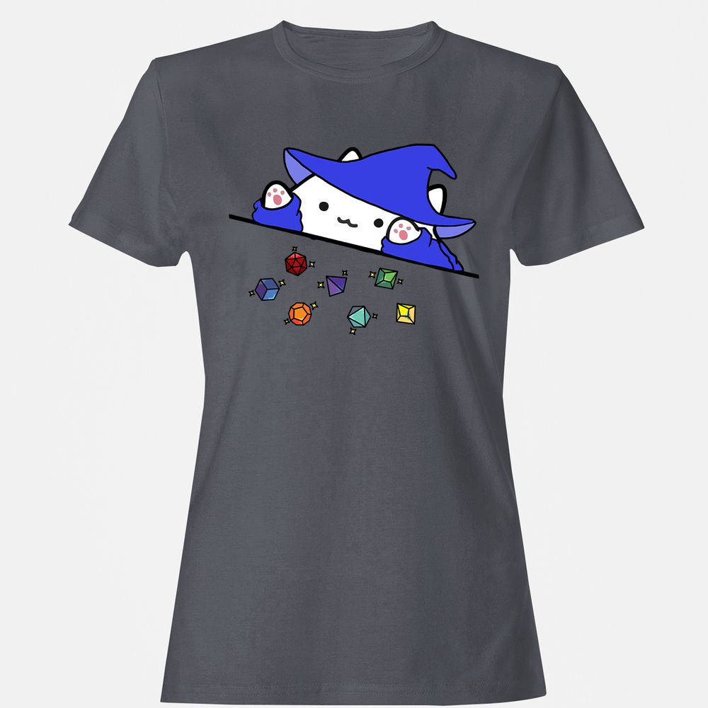 Women's T-Shirt - 6E7YRWA4 - Dark Heather - 5
