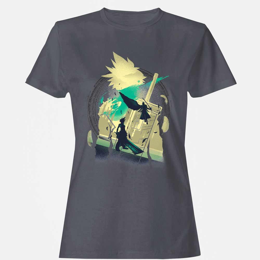 Women's T-Shirt - RLKQPBRR - Dark Heather - 5