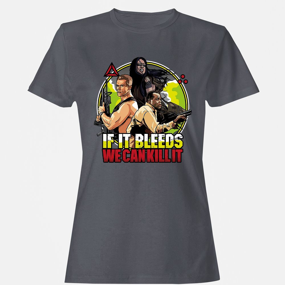 Women's T-Shirt - 1PETHL95 - Dark Heather - 5