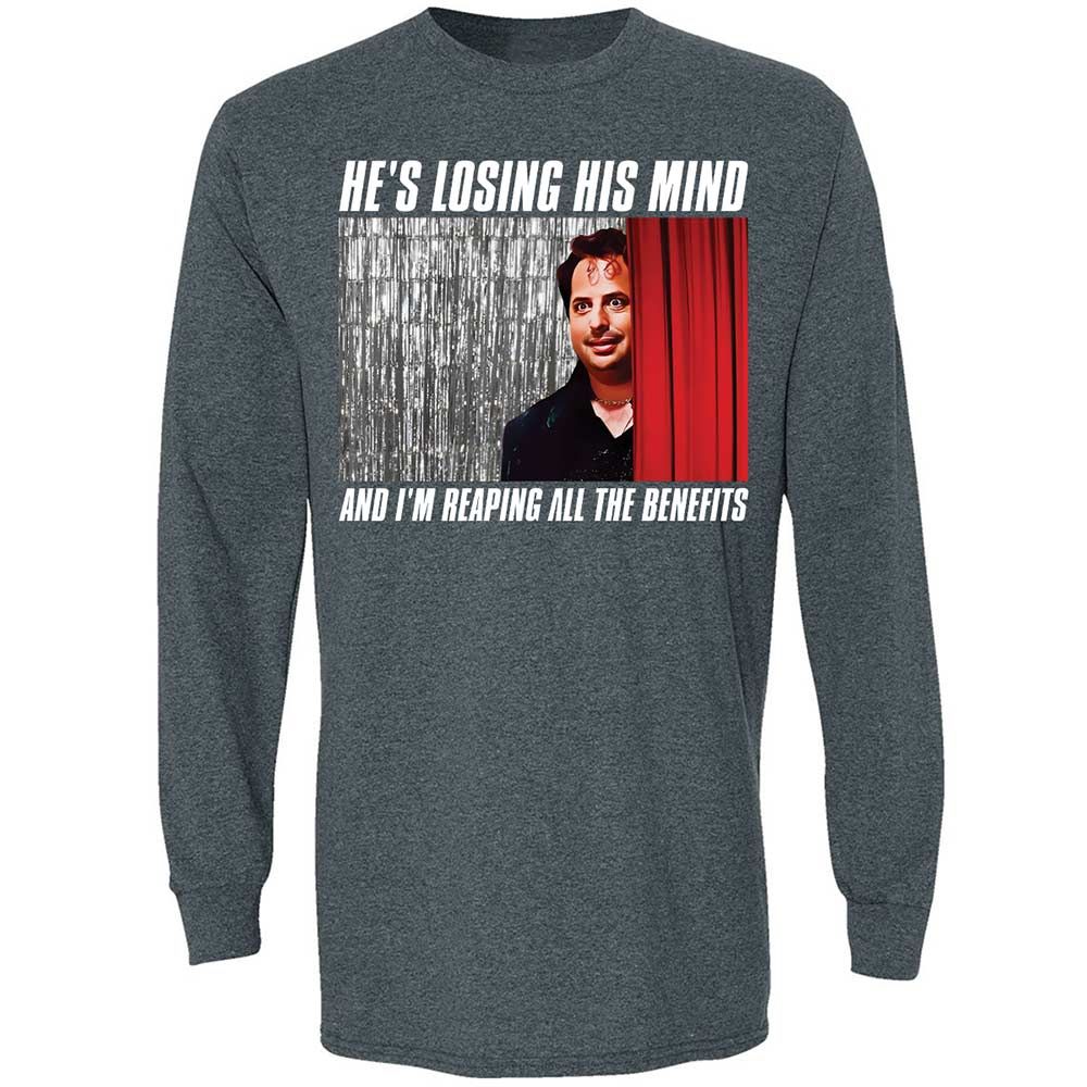 Long Sleeve T-Shirt - QQNU4QQ7 - Dark Heather - 5