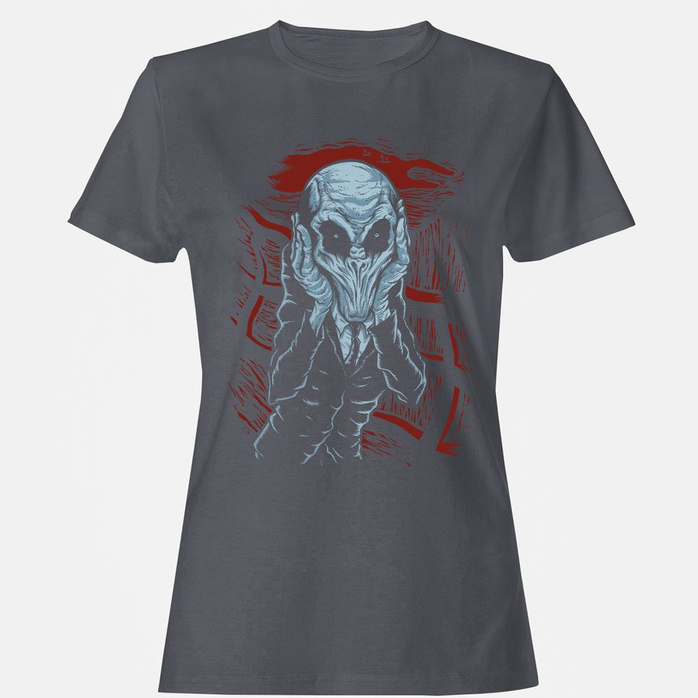 Women's T-Shirt - HDADE323 - Dark Heather - 5