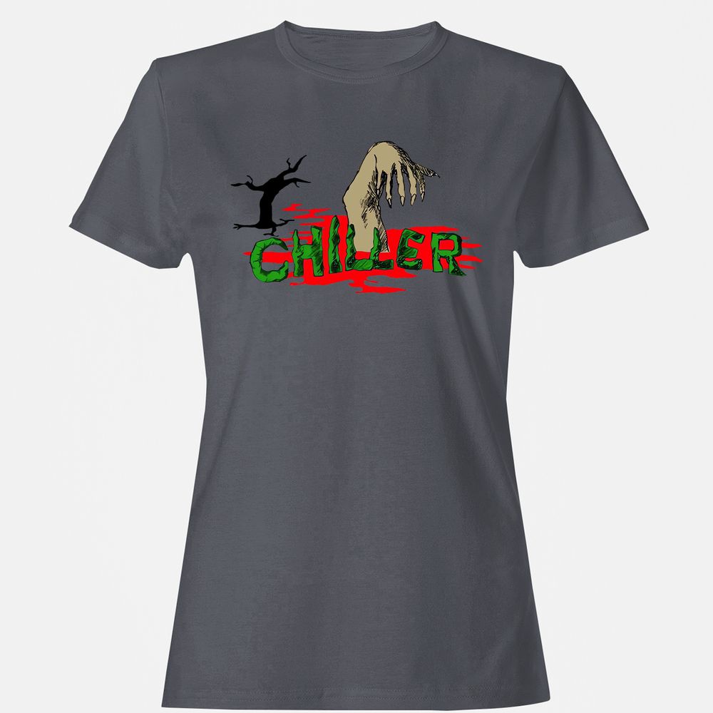 Women's T-Shirt - 7HNT4ZHN - Dark Heather - 5