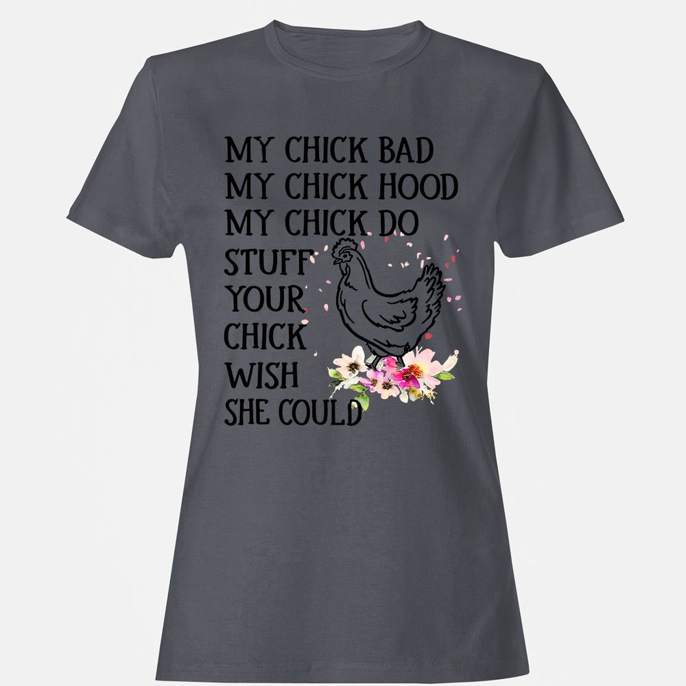 Women's T-Shirt - JS2ZXBAM - Dark Heather - 5