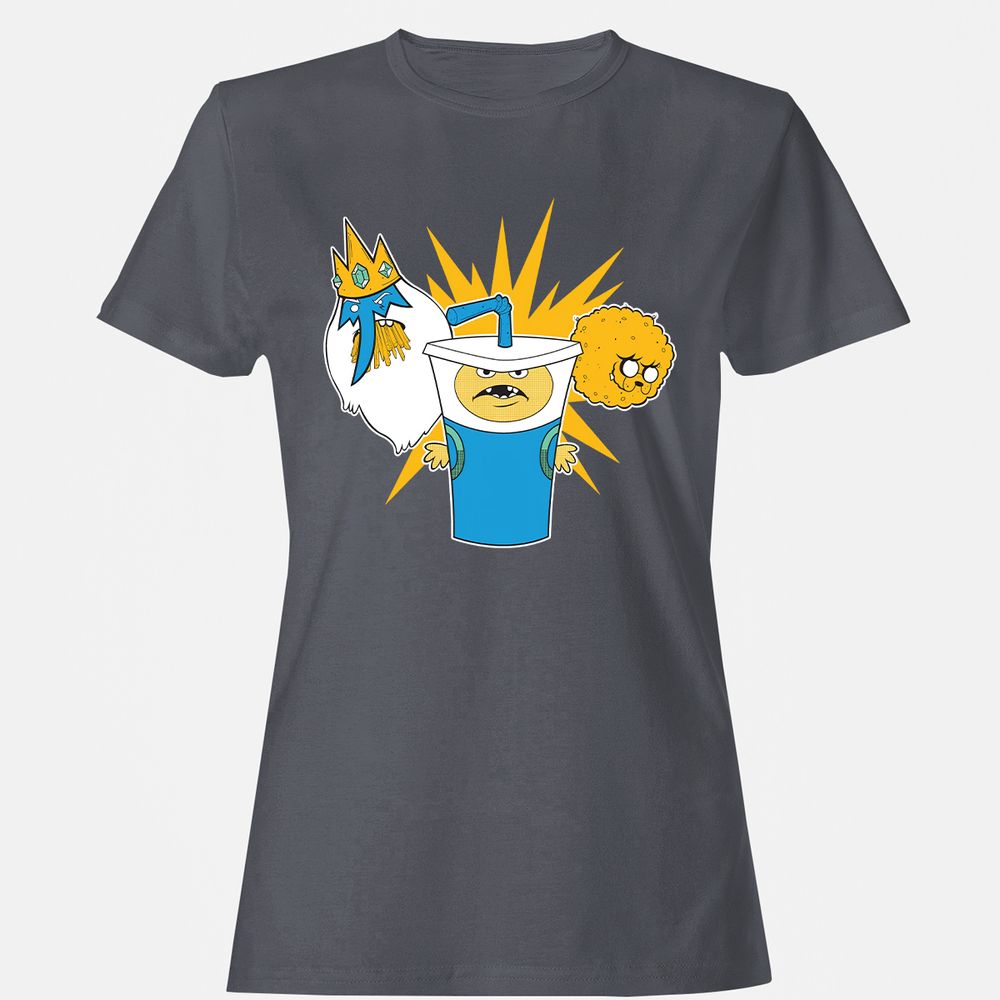Women's T-Shirt - JR9NNG93 - Dark Heather - 5