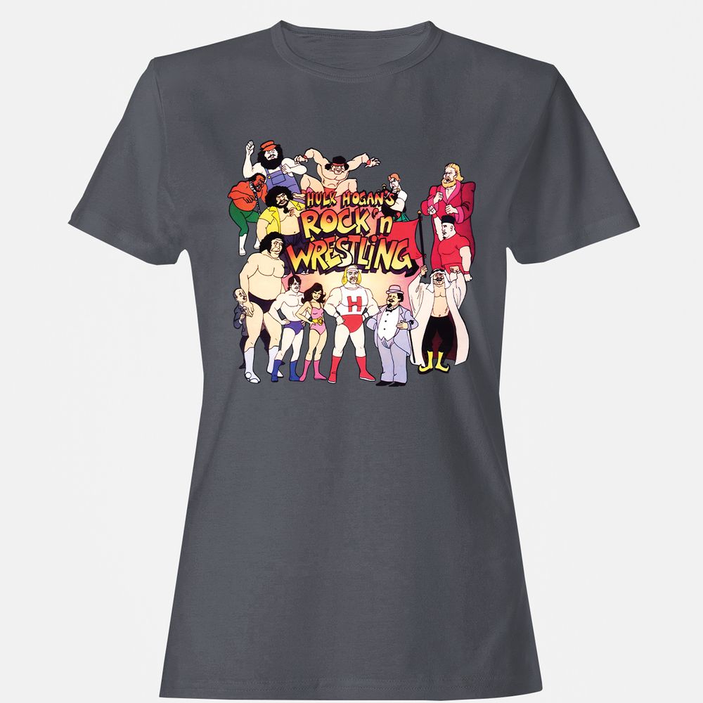 Women's T-Shirt - U8JVPBZP - Dark Heather - 5