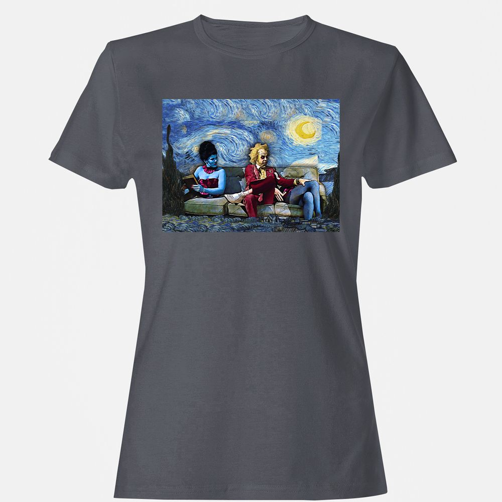 Women's T-Shirt - FB7PXHZ9 - Dark Heather - 5