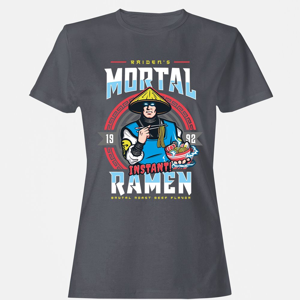 Women's T-Shirt - EE3B9NG9 - Dark Heather - 5