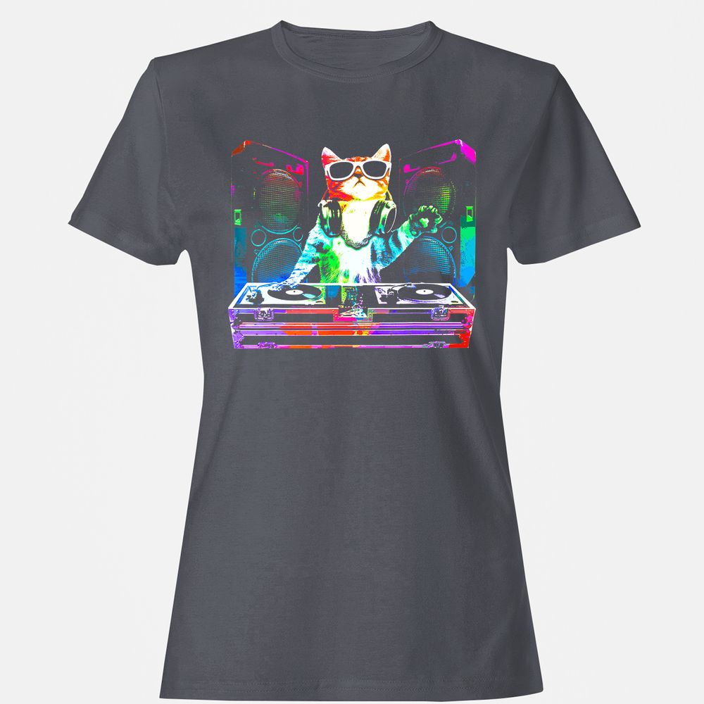 Women's T-Shirt - YDFGRTMQ - Dark Heather - 5