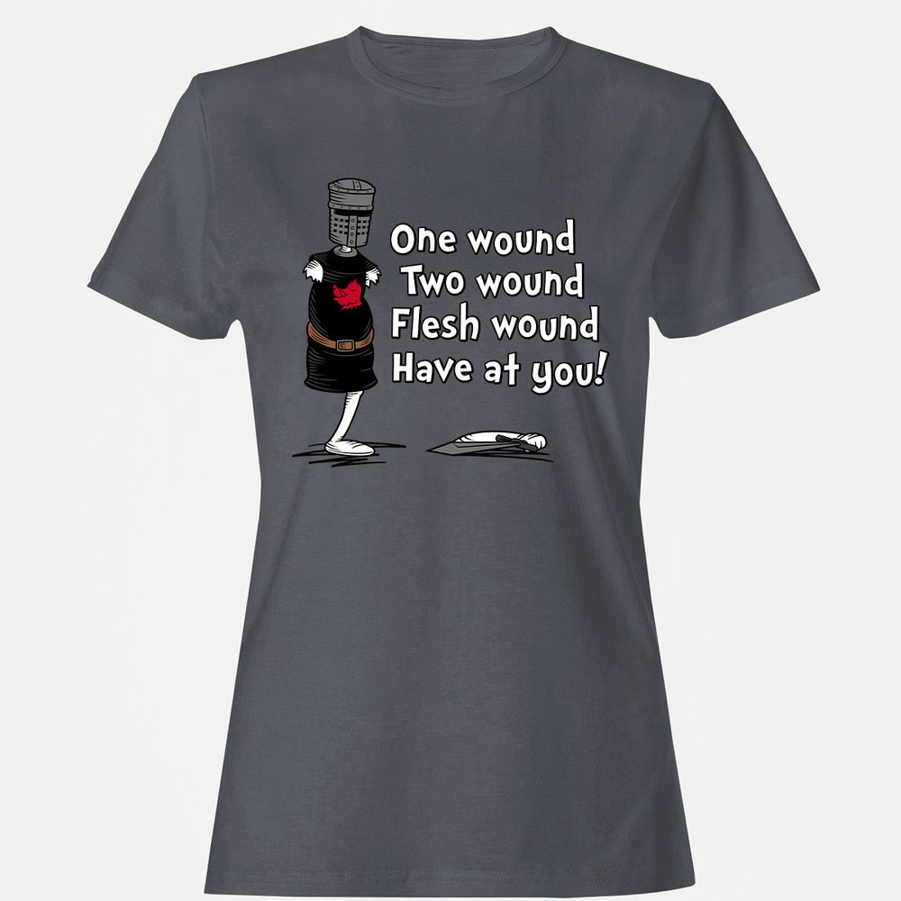 Women's T-Shirt - KDY517HC - Dark Heather - 5